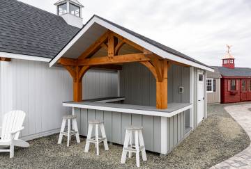 10' x 16' Victorian Poolside Bar, Ellington, CT