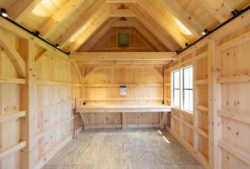 12' x 18' Gallatin Cabin Interior