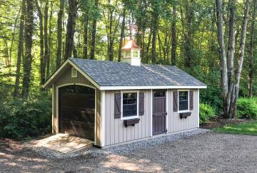 12' x 20' Victorian Cape Garage, Glastonbury, CT