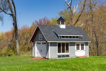 14' x 24' Grand Victorian Cape Garage, Durham, CT