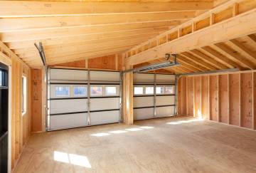 24' x 24' Classic Craftsman Garage Interior