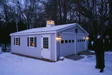 24' x 24' Classic Craftsman Garage, Ellington, CT