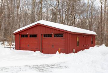 24' x 24' Classic Craftsman Garage, Vermont