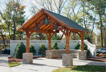 12' x 14' Alpine Pavilion Shown with Options