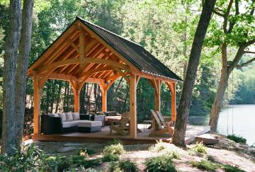 14' x 24' Teton Pavilion Shown with Options