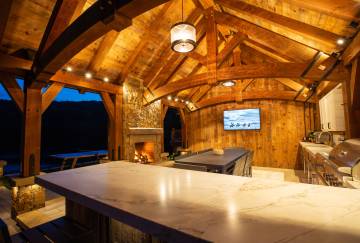 18' x 20' Teton Pavilion Shown with Options