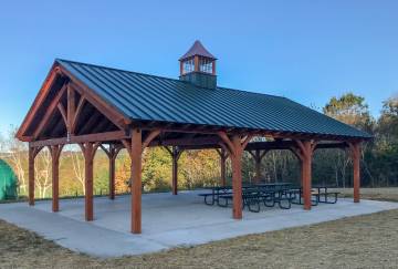 30' x 40' Bitterroot Pavilion Shown with Options
