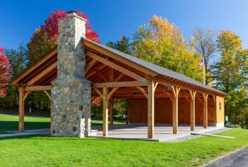 30' x 60' Bitterroot Pavilion Shown with Options