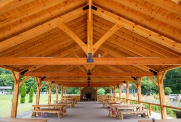30' x 90' Bitterroot Pavilion Shown with Options