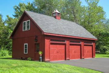24' x 36' Newport Garage Shown with Options