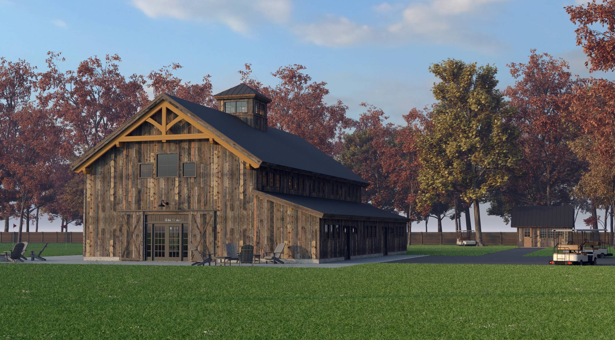 48' x 72' Hampton Event Barn Kit