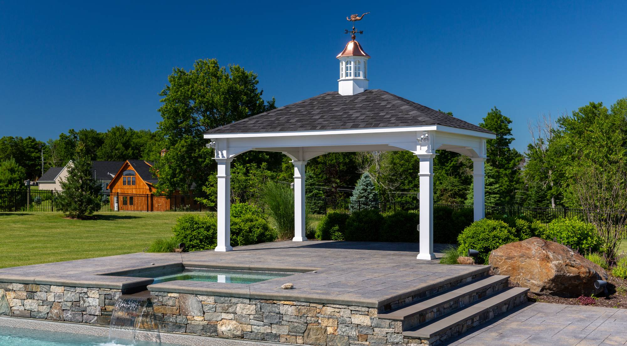 12' x 16' Ridgefield Pavilion, Burlington, CT