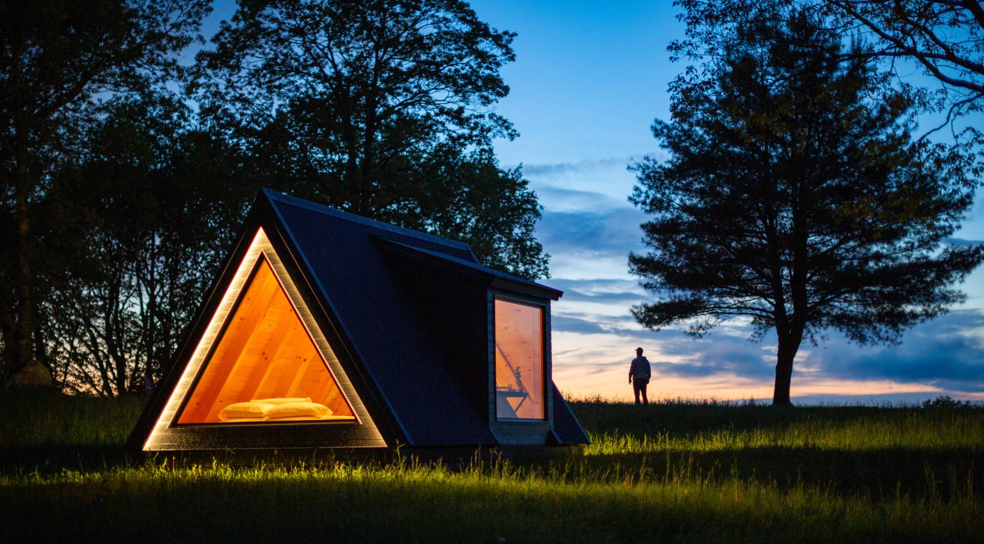 12' x 18' A-Frame Cabin, Ellington, CT