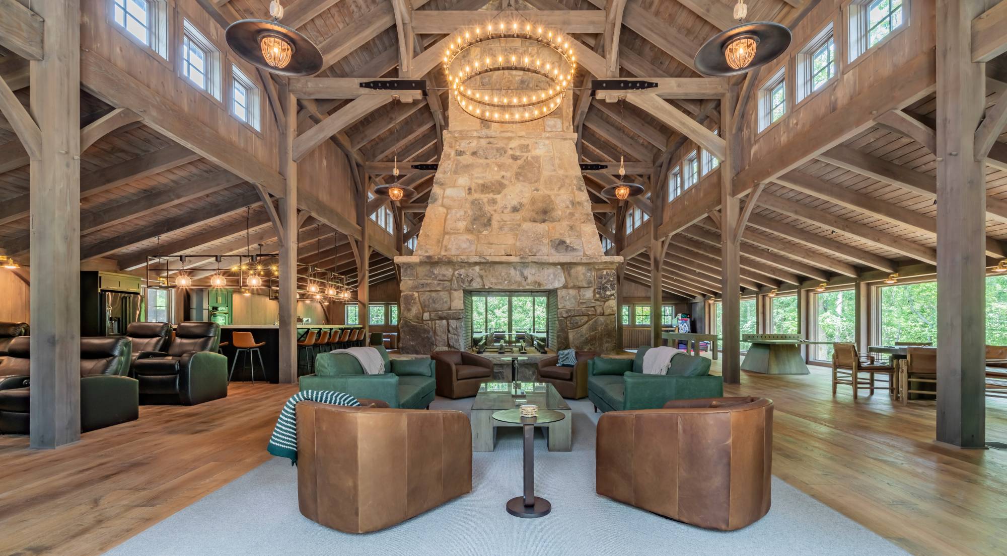 58' x 74' Nantucket Event Barn, Cleveland, GA