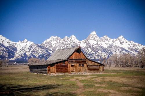 Inspiration: Barn in Grand Teton National Park