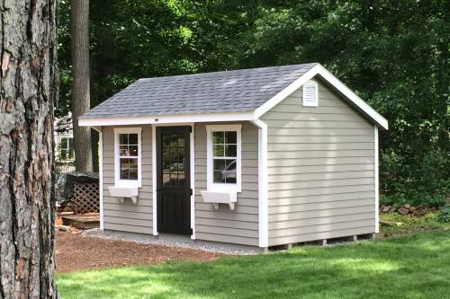 10x14 Classic Quaker Saltbox Shed (Southington CT)