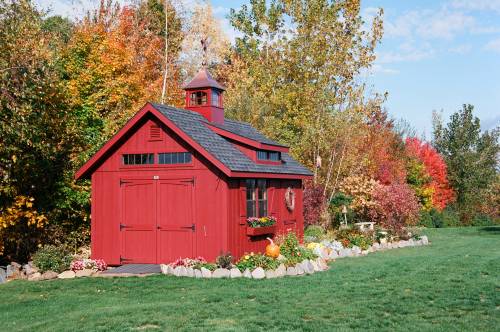 Angle Showing 6' Double Door with Arched Trim