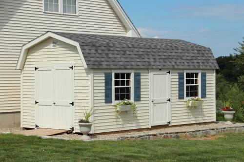 12x20 Classic Dutch Shed with Gambrel Roof (Broad Brook CT)