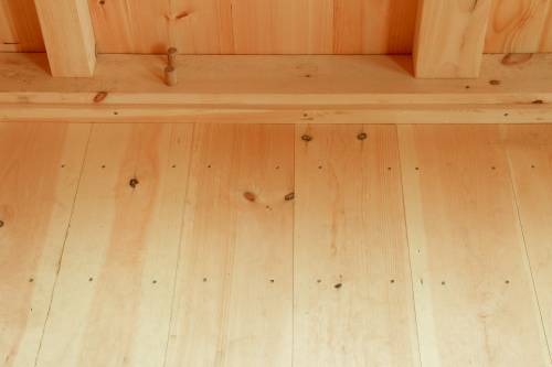 3/4 inch Tongue & Groove Pine Floor