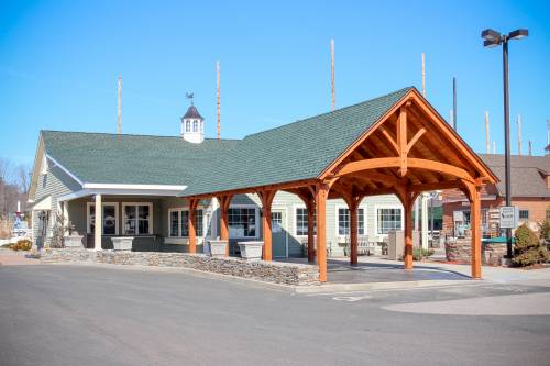 Pavilion Located Near Ice Cream Ordering Window