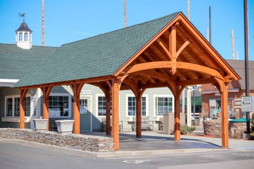 17' x 33' Timber Frame Pavilion (Sonny's Place)