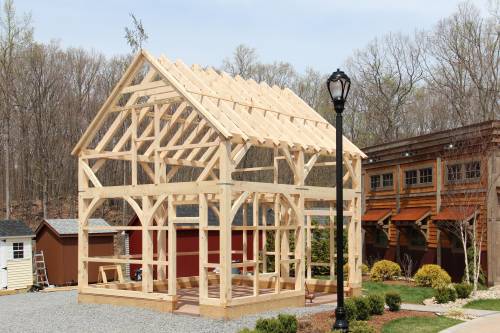 18' x 20' Post and Beam Barn