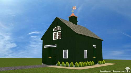 3D Design: 20x24 Carriage Barn