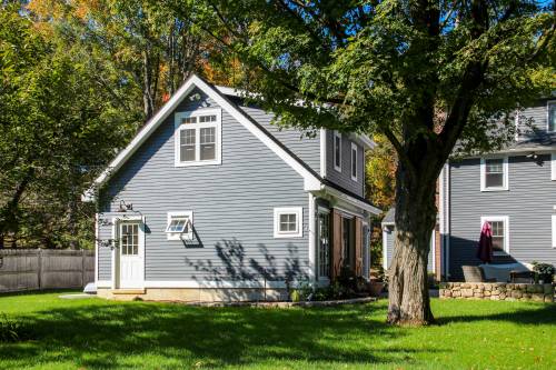 Cedar Clapboard Siding Matching House