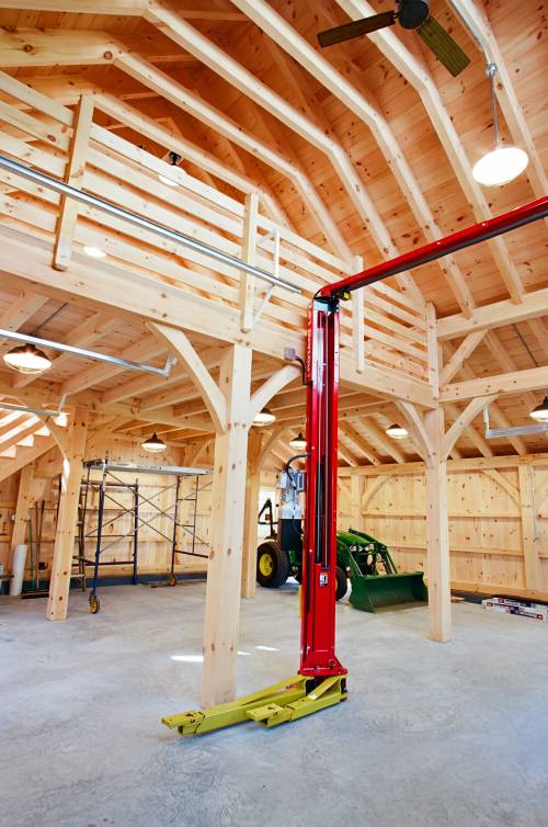 Second Floor Loft and Car Lift