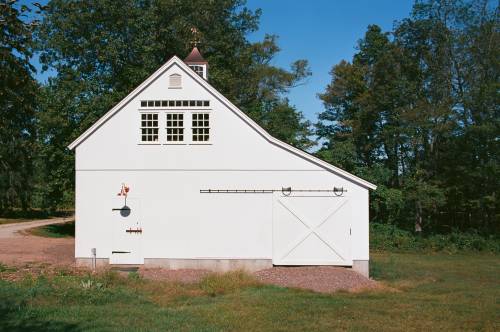 Profile View of Carriage Barn Exterior