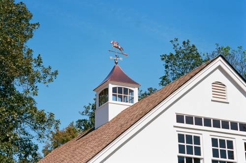 Barn Cupola with Weathervane