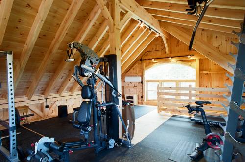 Carriage Barn Second Floor with Home Gym
