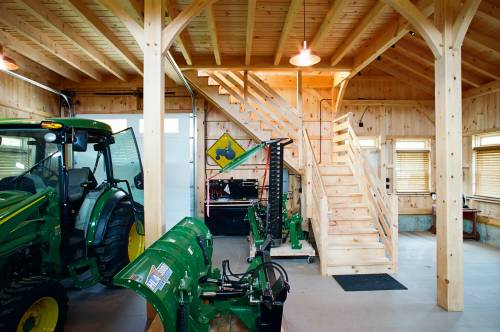 First Floor of Tractor Barn