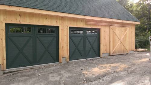 Custom Carriage-Style Overhead Doors