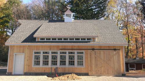 Sliding Barn Door Closed...