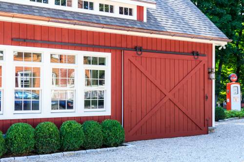 Sliding Barn Door Closed