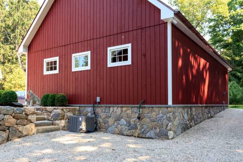 Cultured Stone on Foundation