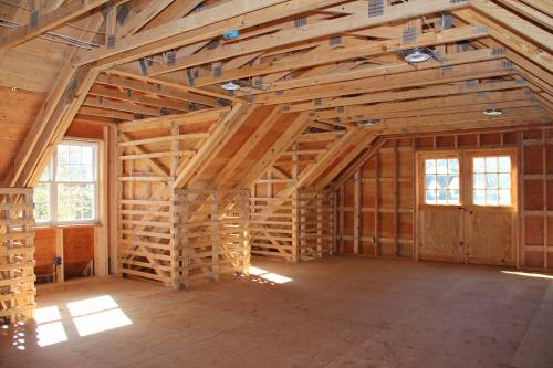 Upstairs with dog house dormers