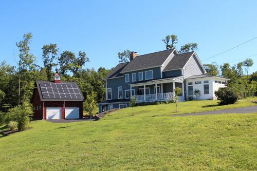 Solar powers this home in Monson MA