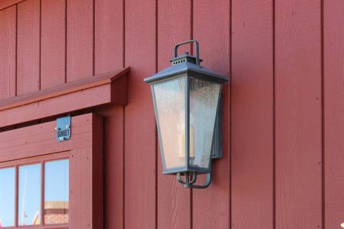 Large Frosted Lantern