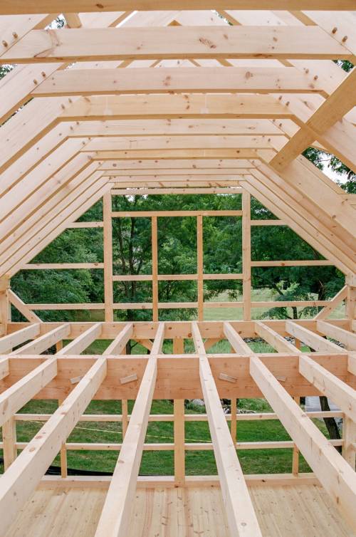 Portrait orientation revealing the southern yellow pine workshop floor below