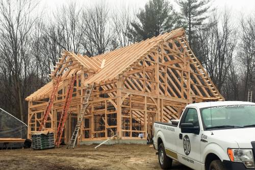 Timber frame kit in NH