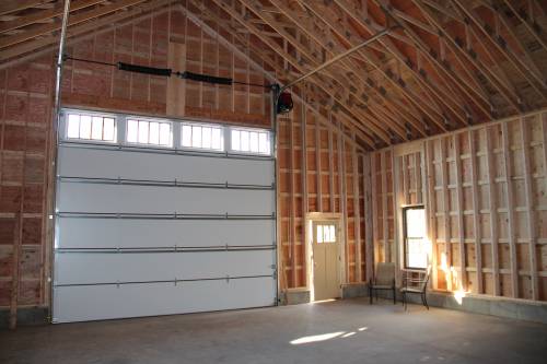 Cathedral Ceilings & Large Overhead Door