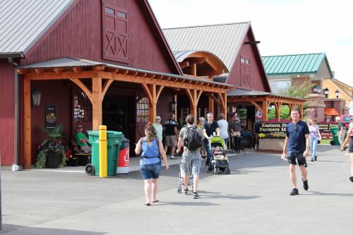 10' x 36' Timber Frame Porch with Hip Roof