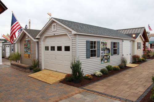 Traditional Cape Garage