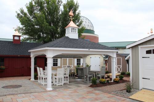 14' x 18' Vinyl Pavilion on Display