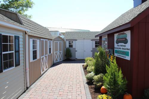 Many Sheds on Display at the Big E