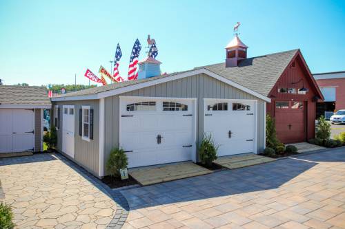 24' x 24' Classic Double Bay Garage