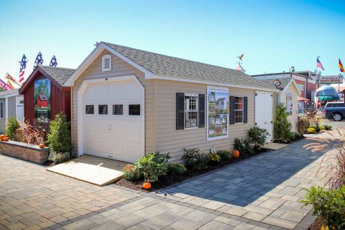 12' x 24' Traditional Cape Garage