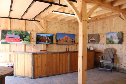 Inside the Carriage Barn